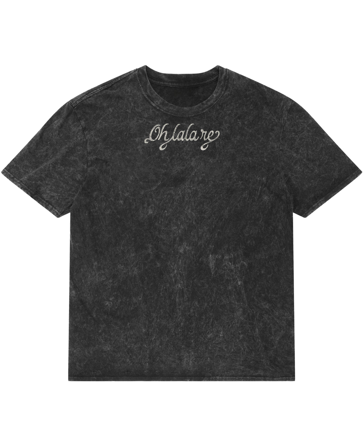 Acidwash Oversized T-shirt Front Design