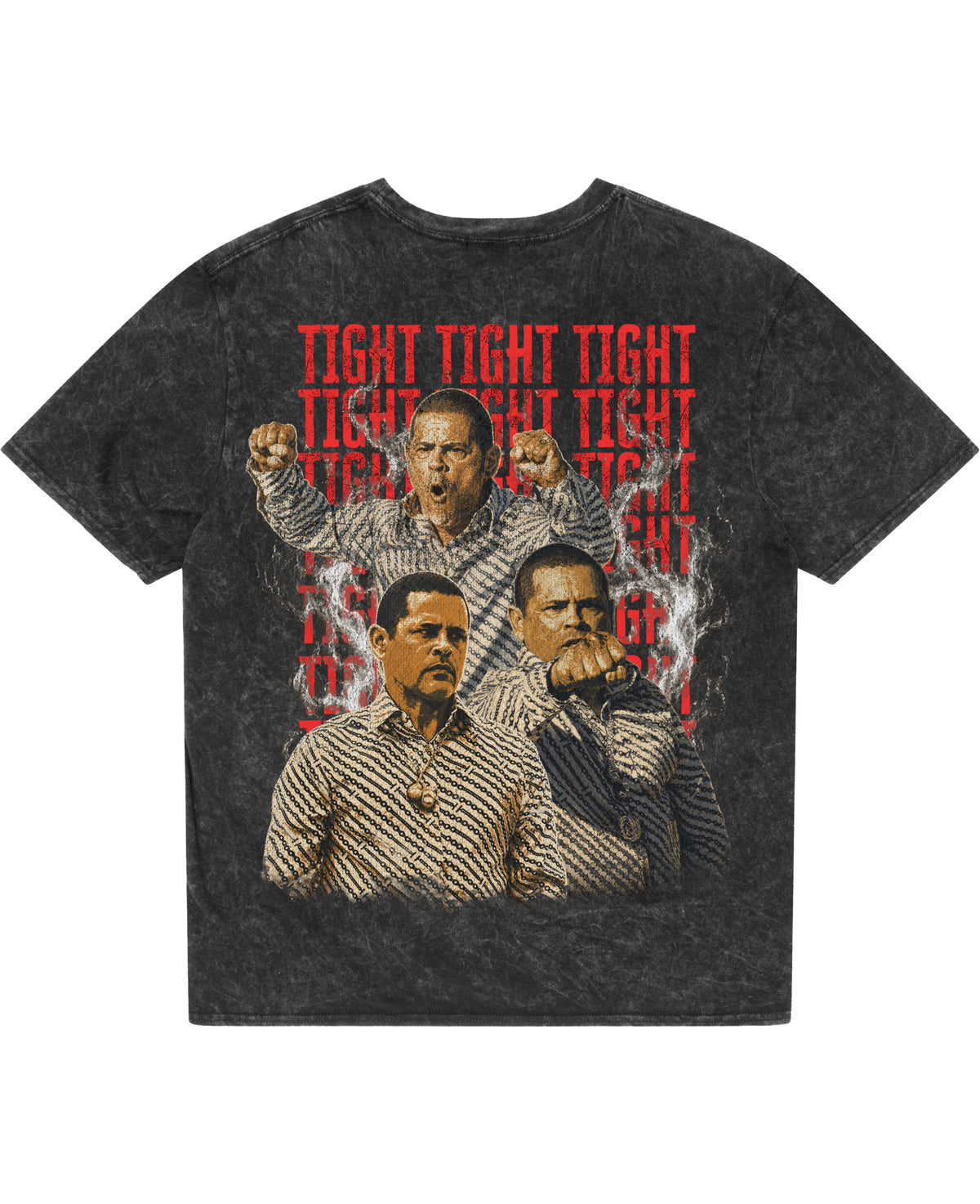 Acidwash Oversized T-shirt Back Design