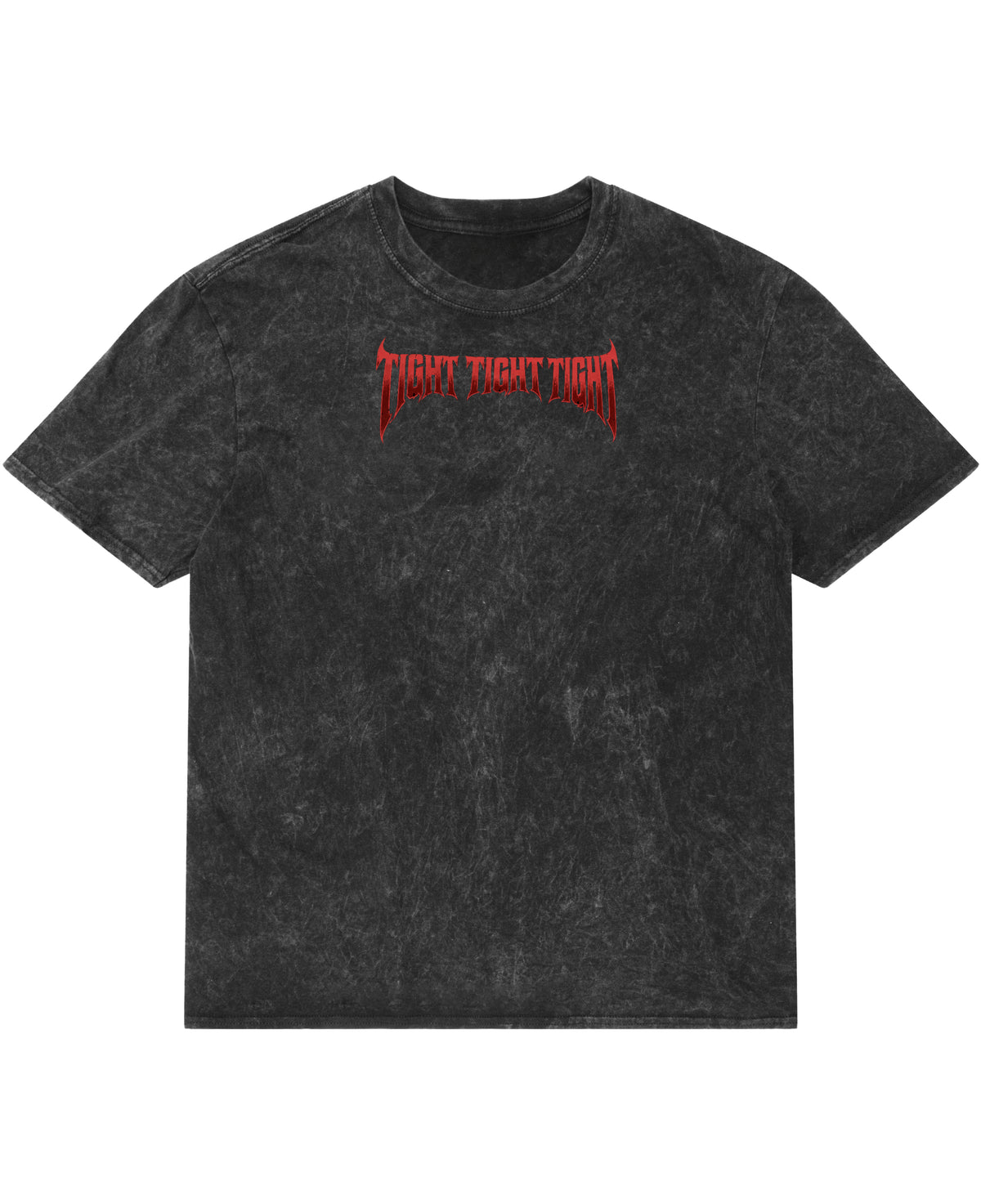 Acidwash Oversized T-shirt Front Design